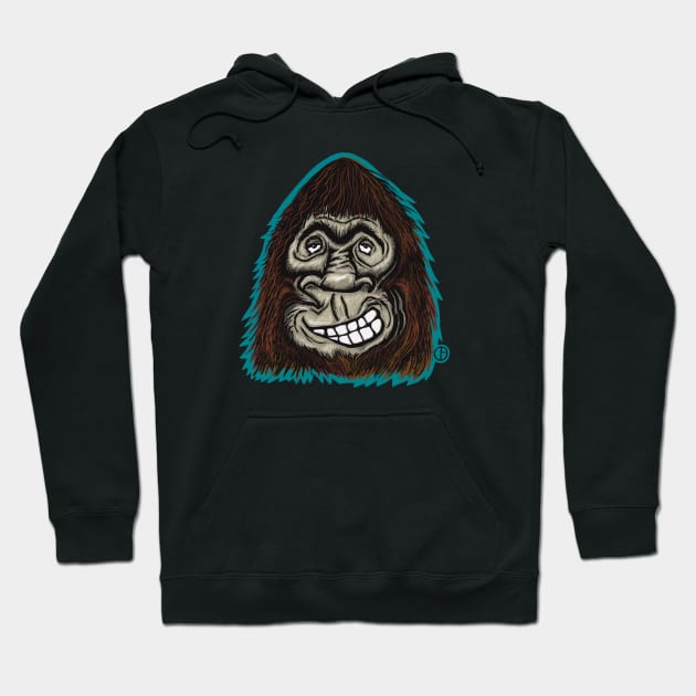 Sasquatch Hoodie by Art from the Blue Room
